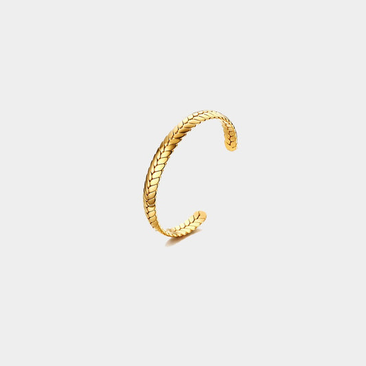 Brandy Adjustable Bangle | Gold